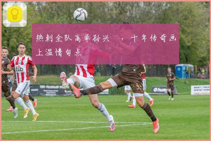 热刺全队高举孙兴慜，十年传奇画上温情句点