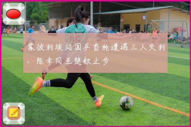 蒙彼利埃站国乒首轮遭遇三人失利，陈幸同王楚钦止步